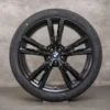 OEM BMW X5 G05 X6 G06 22 inch wheels summer 8072002 8072003 747 M black NEW