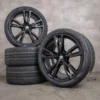OEM BMW X5 G05 X6 G06 22 inch wheels summer 8072002 8072003 747 M black NEW