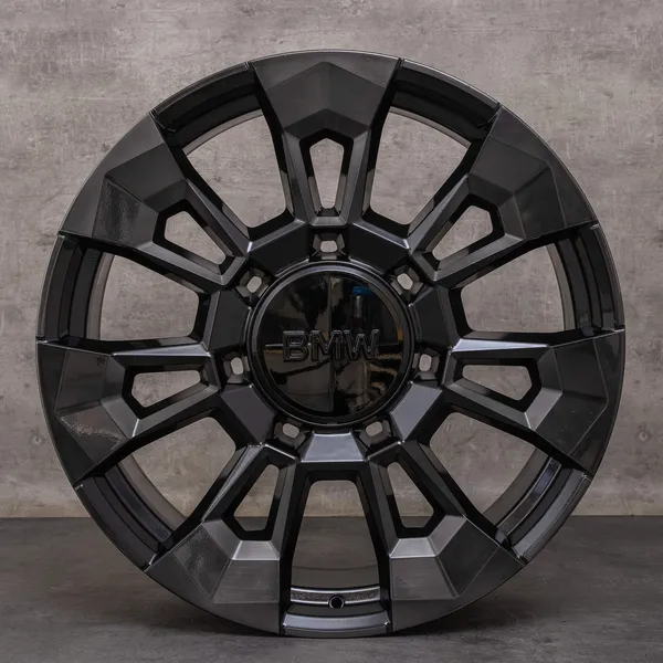 OEM BMW XM rims 23 inch G09 6856021 6856022 Styling 923 M black high-sheen 10,0x23 ET22 11,0x23 ET44