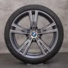 OEM BMW 2 series 3 4 rims 19 inch G20 G21 G22 G23 G42 Coupe summer wheels styling 793i 8089896 8089897 ferric gray glossy turned