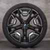 OEM BMW iX rims 22 inch i20 summer wheels Styling 1020 5A02658 black polisched