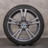 OEM BMW 2 series 3 4 rims 19 inch G20 G21 G22 G23 G42 Coupe summer wheel styling 793i 8089896 8089897 ferric gray glossy turned