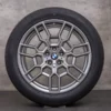 OEM BMW XM Rims 21 inch G09 Summer wheels Styling 918 M 1543958 1543986 Lightning grey