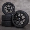 OEM BMW X5 X6 snow tire packages 21 inch E71 E72 Rims Styling 215 6772252 6782835 black glossy