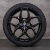 OEM BMW X5 X6 snow tire packages 21 inch E71 E72 Rims Styling 215 6772252 6782835 black glossy