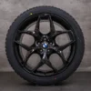 OEM BMW X5 X6 snow tire packages 21 inch E71 E72 Rims Styling 215 6772252 6782835 black glossy