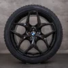OEM BMW X5 X6 snow tire packages 21 inch E71 E72 Rims Styling 215 6772252 6782835 black glossy