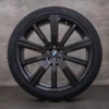 42313-styling-749-m-original-bmw-x5-x6-winterraeder-22-zoll-g05-g06-felgen-styling-749-m-6893544-6893545-schwarz-m OEM BMW X5 X6 snow tire packages 22 inch G05 G06 Rims Styling 749 M 6893544 6893545 black matt