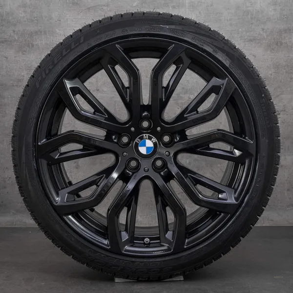 42340-375-original-bmw-x5m-x6-x6m-winterraeder-21-zoll-e70-e71-felgen-styling-375-m-6796149-6796151-schwarz_1 OEM BMW X5M X6 X6M snow tire packages 21 inch E70 E71 Rims Styling 375 M 6796149 6796151 black