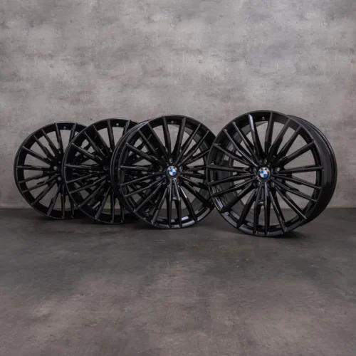 OEM BMW 8 Series Rims 20 inch G14 G15 G16 Gran Coupe Styling 729 M 8072025 8072026 black glossy