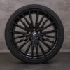 OEM BMW 8 Series rims 20 inch G14 G15 G16 Gran Coupe summer wheels Styling 729 M 8072025 8072026 black gloss