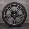 42670-styling-747-m-original-bmw-x5-x6-winterraeder-22-zoll-g05-g06-felgen-styling-747-m-6856025-68 (2) OEM BMW X5 X6 snow tire packages 22 inch G05 G06 Rims Styling 747 M 6856025 6856026 black glossy turned