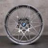 OEM BMW M3 M4 Rims 20 inch F80 F82 F83 Styling 666 M 8090194 8090195 ferric grey gloss turned