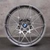 OEM BMW M3 M4 Rims 20 inch F80 F82 F83 Styling 666 M 8090194 8090195 ferric grey gloss turned