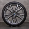 OEM BMW X1 X2 Rims 20 inch F48 F39 Summer wheels Styling 721 M 8064569 orbit grey matt glossy turned