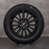 OEM BMW 2 Series snow tire packages 17 inch U06 Active Tourer rims Styling 833 V-spoke 6891174 jet black