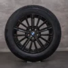 OEM BMW 2 Series snow tire packages 17 inch U06 Active Tourer rims Styling 833 V-spoke 6891174 jet black