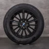 OEM BMW 2 Series snow tire packages 17 inch U06 Active Tourer rims Styling 833 V-spoke 6891174 jet black