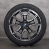 OEM BMW X1 iX1 X2 iX2 snow tire packages 19 inch U10 U11 Rims Styling 867 6898041 midnight grey glossy turned