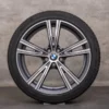 OEM BMW 2 Series 3 4 snow tire packages 19 inch G20 G21 G22 G23 G42 Coupe Rims Styling 793i 8089896 8089897 ferric grey glossy turned