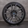 OEM BMW M2 M3 M4 snow tire packages 19 20 inch G87 G80 G81 G82 G83 Rims Styling 930 M 7882869 7882870 jet black