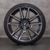 OEM BMW M2 M3 M4 snow tire packages 19 20 inch G87 G80 G81 G82 G83 Rims Styling 930 M 7882869 7882870 jet black