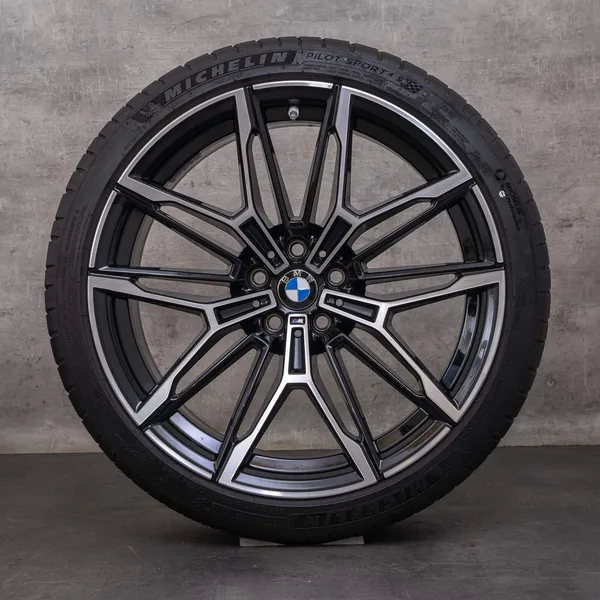 OEM BMW M2 M3 M4 snow tire packages 19 20 inch G87 G80 G81 G82 G83 Rims Styling 930 M 7882869 7882870 jet black