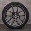 OEM BMW 2 Series 3 4 snow tire packages 19 inch G20 G21 G22 G23 G42 Coupe Rims Styling 898 M 6895390 6895391 orbit grey matt