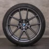 OEM BMW 2 Series 3 4 snow tire packages 19 inch G20 G21 G22 G23 G42 Coupe Rims Styling 898 M 6895390 6895391 orbit grey matt
