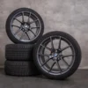 OEM BMW 2 Series 3 4 snow tire packages 19 inch G20 G21 G22 G23 G42 Coupe Rims Styling 898 M 6895390 6895391 orbit grey matt