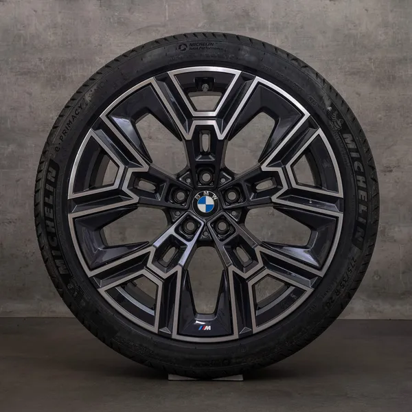 OEM BMW 5 Series i5 Rims 20 inch G60 G61 Summer wheels Styling 939 M 5A324E8 5A324E9 orbit grey glossy turned NEW