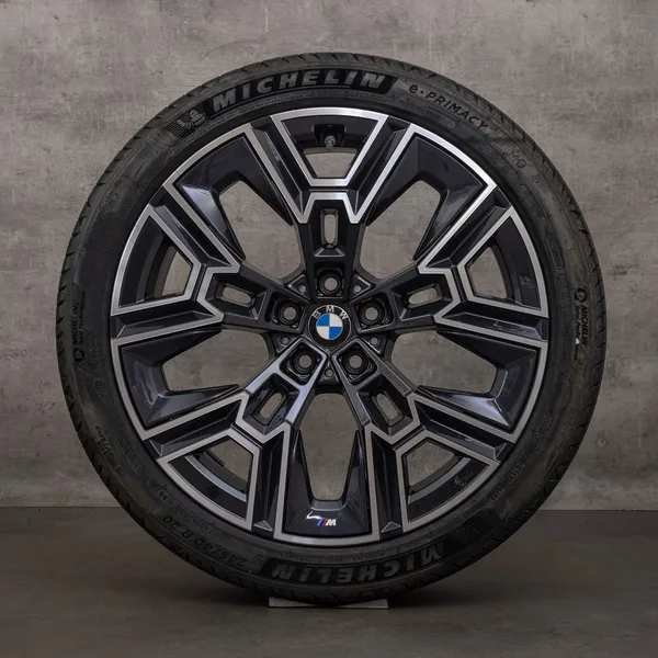 OEM BMW 5 Series i5 Rims 20 inch G60 G61 Summer wheels Styling 939 M 5A324E8 5A324E9 orbit grey glossy turned NEW