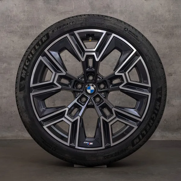 OEM BMW 5 Series i5 Rims 20 inch G60 G61 Summer wheels Styling 939 M 5A324E8 5A324E9 orbit grey glossy turned NEW