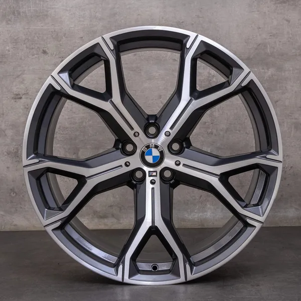 43506-styling-741-m-original-bmw-x5-x6-21-zoll-g05-g06-felgen-styling-741-m-8071998-8071999-orbit-grey-glanzgedreht_3 OEM BMW X5 X6 21 inch G05 G06 Rims Styling 741 M 8071998 8071999 orbit grey glossy turned