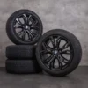 OEM BMW X1 X2 snow tire packages 18 inch F48 F39 Rims Styling 566 6883503 black glossy