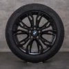OEM BMW X1 X2 snow tire packages 18 inch F48 F39 Rims Styling 566 6883503 black glossy