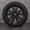 OEM BMW X1 X2 snow tire packages 18 inch F48 F39 Rims Styling 566 6883503 black glossy
