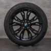 OEM BMW X1 X2 snow tire packages 18 inch F48 F39 Rims Styling 566 6883503 black glossy