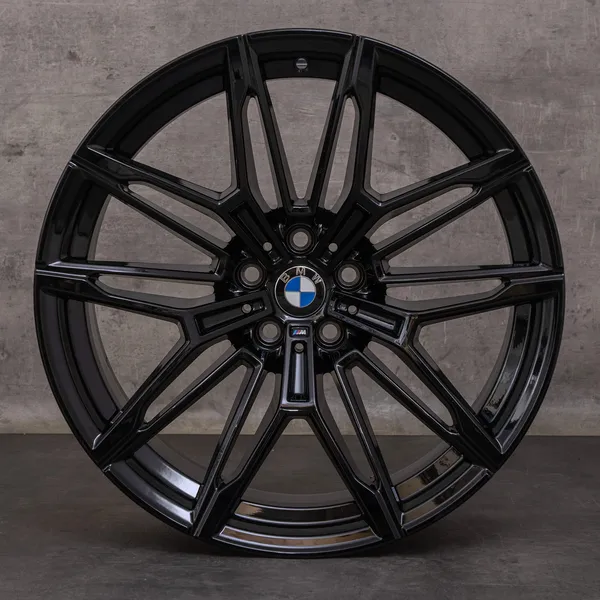 OEM BMW M2 M3 M4 Rims 19 20 inch G87 G80 G81 G82 G83 Styling 930 M 7882869 7882870 black gloss