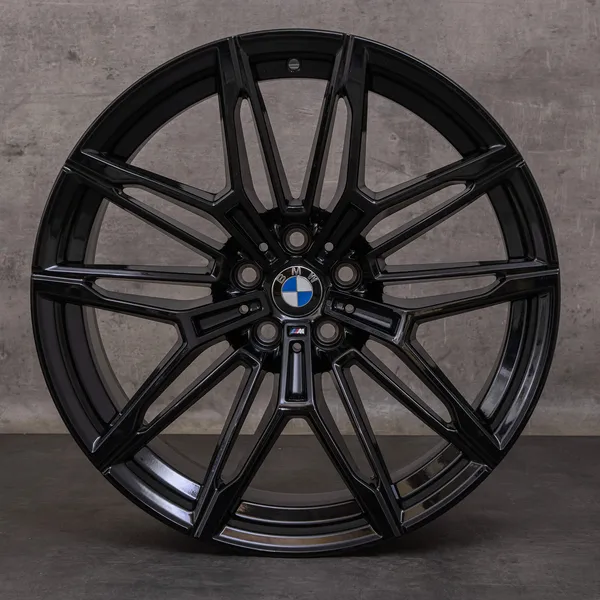 OEM BMW M2 M3 M4 Rims 19 20 inch G87 G80 G81 G82 G83 Styling 930 M 7882869 7882870 black gloss