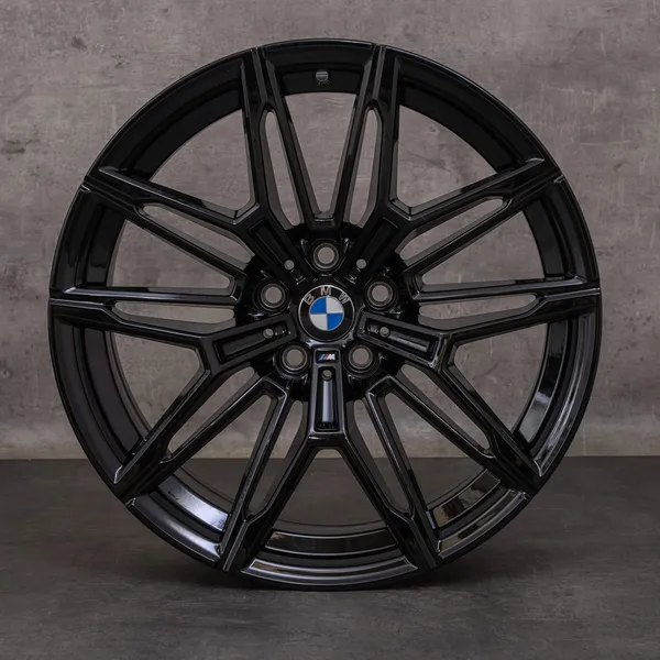 OEM BMW M2 M3 M4 Rims 19 20 inch G87 G80 G81 G82 G83 Styling 930 M 7882869 7882870 black gloss
