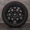 OEM BMW X1 iX1 X2 snow tire packages 18 inch U11 U10 Rims Styling 880 M Performance 6898047 black matt