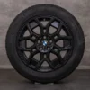 OEM BMW X1 iX1 X2 snow tire packages 18 inch U11 U10 Rims Styling 880 M Performance 6898047 black matt