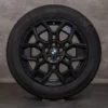 OEM BMW X1 iX1 X2 snow tire packages 18 inch U11 U10 Rims Styling 880 M Performance 6898047 black matt