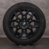 OEM BMW X1 iX1 X2 snow tire packages 18 inch U11 U10 Rims Styling 880 M Performance 6898047 black matt