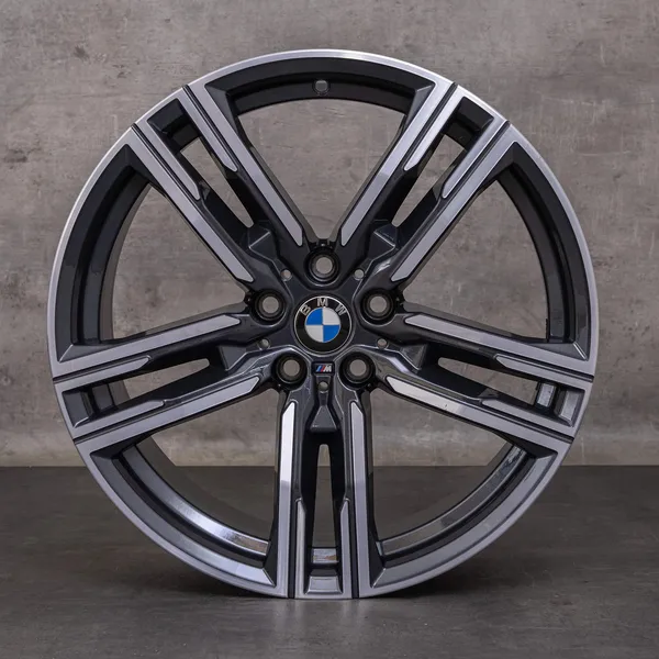 44439-doppelspeiche-styling-727-m-original-bmw-8er-felgen-19-zoll-g14-g15-g16-styling-727-m-8090019-8090020-orbit-grey-glanzgedreht_1 OEM BMW 8 Series Rims 19 inch G14 G15 G16 Styling 727 M 8090019 8090020 orbit grey glossy turned
