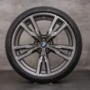 OEM BMW X5 X6 Rims 22 inch G05 G06 Summer wheels Styling 747 M 8072002 8072003 bronze gold matt glossy turned
