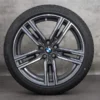 OEM BMW 8 Series snow tire packages 19 inch G14 G15 G16 Rims Styling 727 M 8090019 8090020 orbit grey glossy turned