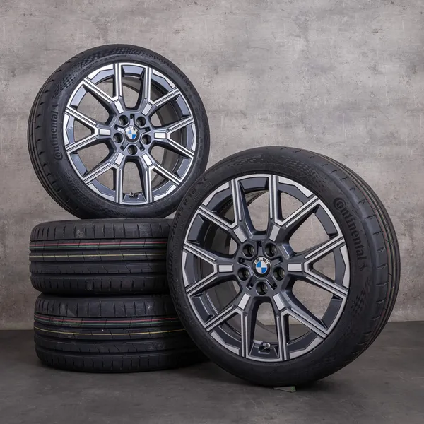 OEM BMW 1 Series 2 snow tire packages 18 inch F70 F74 Gran Goupe Rims Styling 974 5A45266 gray glossy turned NEW