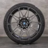 OEM BMW M2 M3 M4 Rims 19 20 inch G87 G80 G81 G82 G83 Summer wheels Styling 826 M 8093838 8093839 black glossy turned